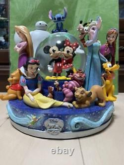 Disney Big Snow Globe store 30th Anniversary Mickey Minnie Limited Very Rare JP