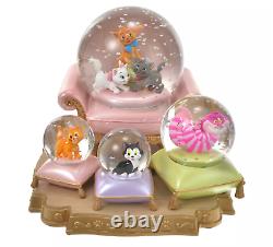 Disney Character Snow Globe I Love My Disney Cat Figaro Disney Store Japan