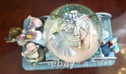 Disney Cinderella 50th Anniversary Musical Water Snow Globe in Mint Condition