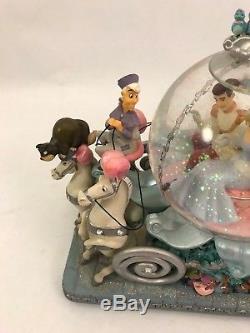 Disney Cinderella 50th Anniversary So This Is Love Musical Snow Globe
