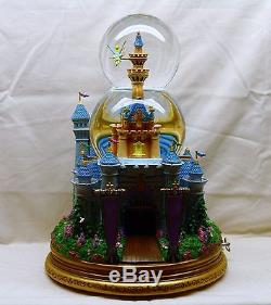 Disney Cinderella Castle Peter Pan Tinkerbell You Can Fly Snowglobe