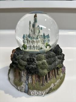 Disney Cinderella Castle Snow Globe So This is Love Musical