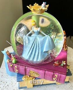 Disney Cinderella Musical SNOW GLOBE WithOrig. Box A Dream Is A Wish Your Heart