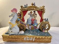 Disney Cinderella Musical Snow Globe Carriage