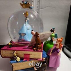 Disney Cinderella Musical Snow Globe Plays A Dream Is A Wish Your Heart Makes