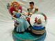Disney Cinderella and Prince with Gus and Jaq Musical Water Snow Globe