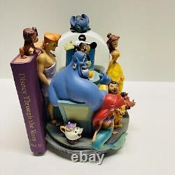 Disney Classics Vol 2 Through the Years Musical Snow Globe Bookend