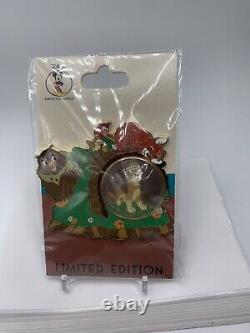 Disney DEC Snow Globe Series The Fox and the Hound LE 250 Pin Tod Copper