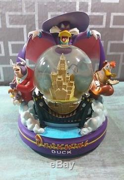 Disney Darkwing Duck Snow Globe. Plays Beethoven's 5th Symphony Rare