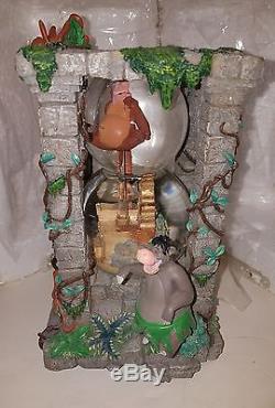 Disney Double Snowglobe Jungle Book Hourglass with Motion Baloo Bare Necessities