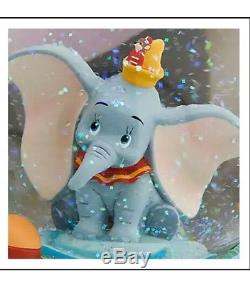 Disney Dumbo & Mama Jumbo Musical Water Glitter Snowglobe, Rock A Bye Baby