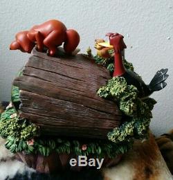 Disney Extremely Rare The Fox And The Hound Snow Globe