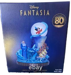 Disney Fantasia 80th Anniversary Snow Globe Le 3400 New In Box