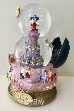 Disney Fantasia Double Bubble Snow Globe