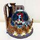 Disney Fantasia Snow Globe Music Box Figurine Sorcerer's Apprentice Mickey
