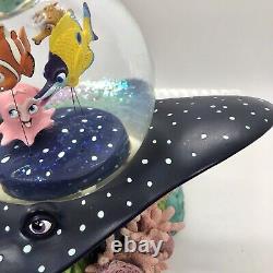 Disney Finding Nemo Coral Reef Musical Snow Globe Plays Over The Waves 10x7