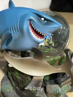 Disney Finding Nemo Snow Globe (Dory and 3 sharks)Rare