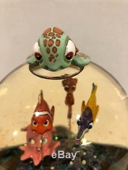 Disney Finding Nemo Snowglobe Coral Reef Over Waves Motion Blower Musical