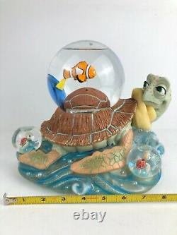 Disney Finding Nemo Snowglobe Snow Globe Dory Marlin Squirt Crush