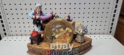 Disney Geppetto's Workshop Pinocchio Snow globe Snowglobe Rare with Original Box