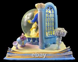 Disney Hallmark Beauty & The Beast Snow Water Globe 2013 Wonders Within Collect