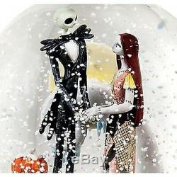 Disney Jack and Sally The Nightmare Before Christmas Snow Globe N2178