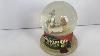 Disney Lady And The Tramp Musical Snow Globe Belle Notte