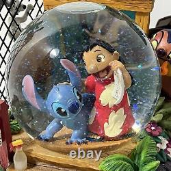 Disney Lilo And stitch Adoption Day Snow Globe Rare