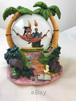 Disney Lilo & Stitch Aloha Musical Lighted Snow Globe HTF