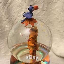 Disney Lion King CAN'T WAIT TO BE A KING Musical Spin Fig Double SnowGlobe-MIB