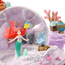 Disney Little Mermaid Ariel Snow Globe Music Box D23 Expo Japan 2018 limited