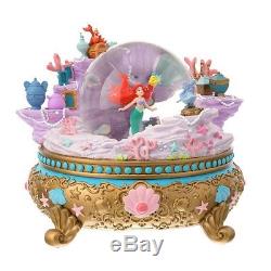 Disney Little Mermaid Ariel Snow Globe Music Box D23 Expo Japan 2018 limited