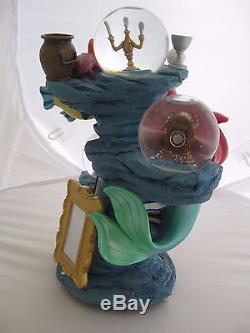 Disney Little Mermaid Ariel Snowglobe Limited Edition 350 with 3 mini Globes