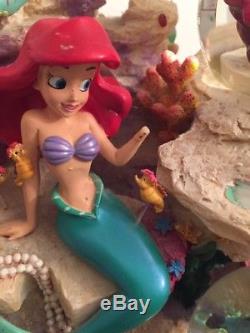 Disney Little Mermaid Ariel Under The Sea Coral Reef Symphony 4 Mini Snowglobe