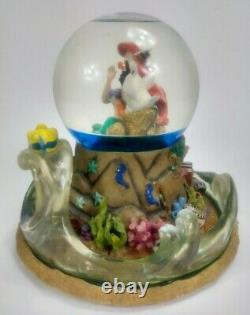 Disney Little Mermaid Music Lights Snow Globe Ariel's Treasure Trove