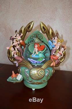 Disney Little Mermaid Snowglobe Daughters of Triton
