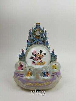 Disney Loves First Kiss Snow Globe + Original Packaging Tested working
