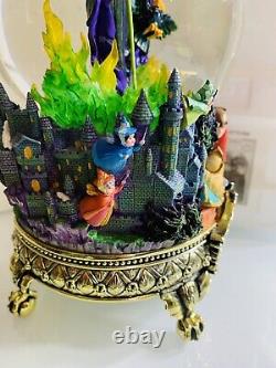 Disney Maleficent Sleeping Beauty Snow Globe Master of Animation Marc Davis