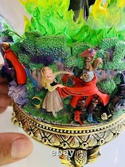 Disney Maleficent Sleeping Beauty Snow Globe Master of Animation Marc Davis