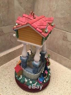 Disney Mickey At Home Musical Hourglass Snowglobe All In The Golden Afternoon