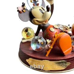 Disney Mickey Mouse Musical Snow Globe 1955 Commemorative Mickeys Nightmare NIB