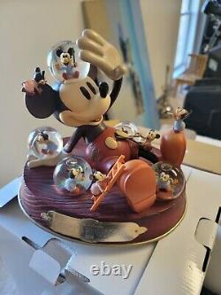 Disney Mickey Mouse Snow Globe/Water Globe MICKEY'S NIGHTMARE NIB