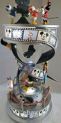 Disney Mickey Mouse and friends Fab 5 movie hourglass snow globe lights-up