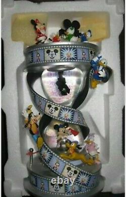 Disney Mickey Mouse and friends Fab 5 movie hourglass snow globe lights-up