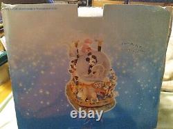 Disney Mickey's 75th Anniversary Steamboat Ride with Friends Snow Globe