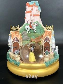 Disney Multi Princess Rotating Snow Globe A Dream is a wish Your heart makes
