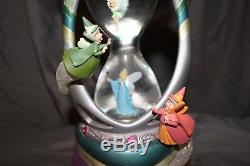 Disney Musical Hourglass Snowglobe When you Wish upon a Star Tinkerbell