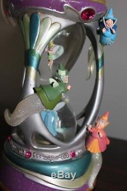Disney Musical Hourglass Snowglobe When you Wish upon a Star Tinkerbell