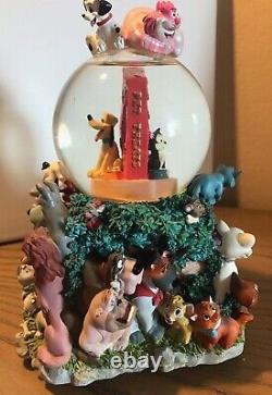 Disney Musical Picture Snow Globe Best of Friends! Cats and Dogs See Details