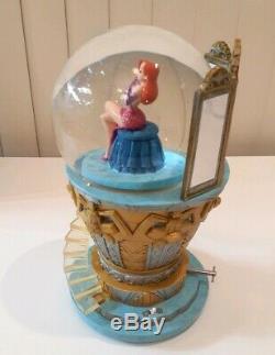 Disney Musical Snow Globe Jessica Rabbit Looks in Mirror plus LE 500 pin (#26)